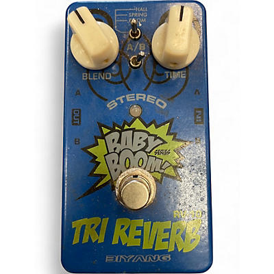 Used Biyang RV10 TRI VERB Effect Pedal
