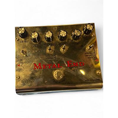 Used Biyang metal end Effect Pedal