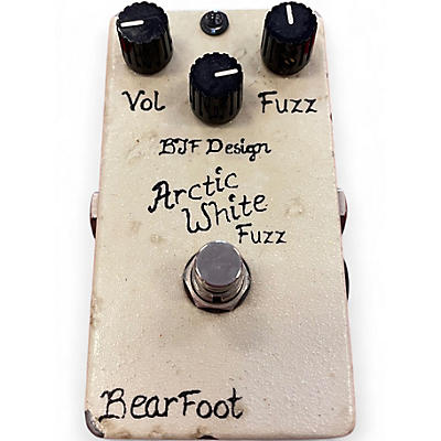 Used Bjf Design Arctic White Fuzz Effect Pedal