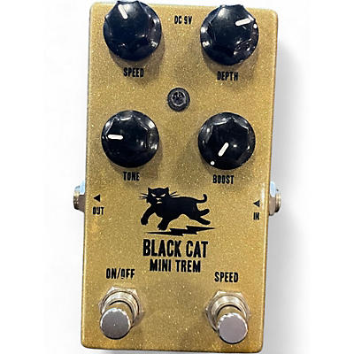 Used Black Cat TREM PEDAL  Effect Pedal