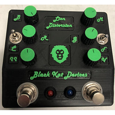 Used Black Kat Devless Lion Distortion Effect Pedal