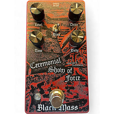 Used Black Mass CEREMONIAL SHOW OF FORCE Effect Pedal