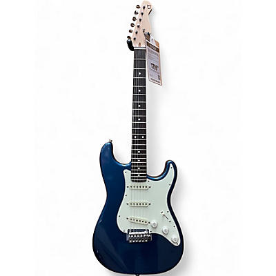 Used Black Smoker Standard Series Sigma SSS Lake Placid Blue Solid Body Electric Guitar