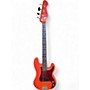 Used Black Smoker TRAD MASTER BETA FIESTA RED Electric Bass Guitar FIESTA RED