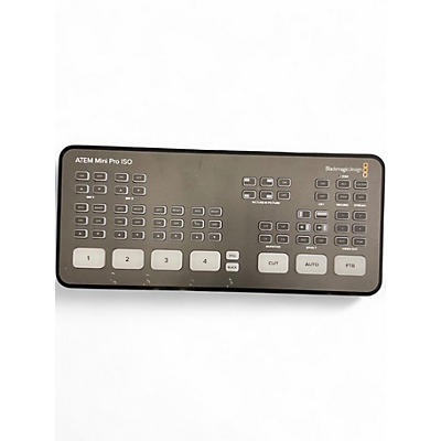 Used Blackmagic Design ATEM MINI PRO ISO LIVESTREAM SWITCHER HDMI Digital Mixer