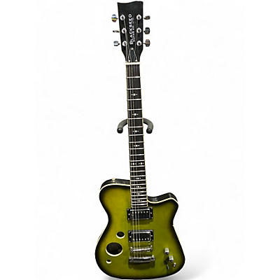 Used Blackseed Guitar MANGOLIA LIME GREEN Solid Body Electric Guitar