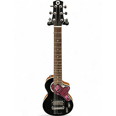 Used Blackstar CarryOn Travel Guitar Black Electric Guitar