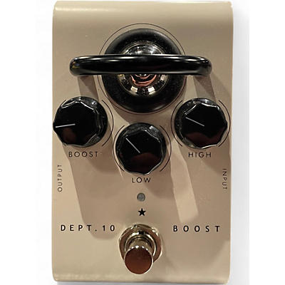 Used Blackstar Dept 10 Valve Boost Silver Effect Pedal