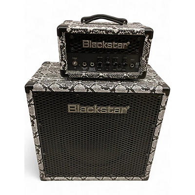 Used Blackstar HT Metal 1W Head with 1x12 Cab Limited Edition Snakeskin