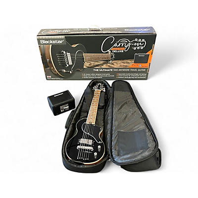 Blackstar Used Blackstar carry on deluxe Black Electric Guitar Pack