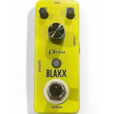 Used Blaxx CHORUS Effect Pedal