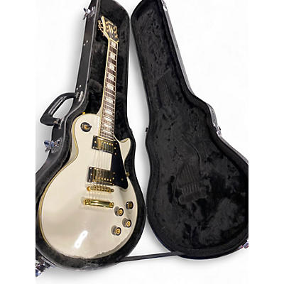 Used Blitz ARIA PRO 2  Pearl White Solid Body Electric Guitar