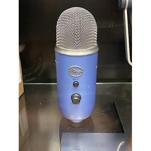 Blue Used Blue Baby Bottle Condenser Microphone