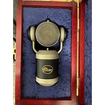 Blue Used Blue Mouse Condenser Microphone