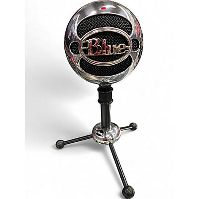Used Blue Snowball USB Microphone