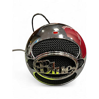 Used Blue Snowball USB Microphone