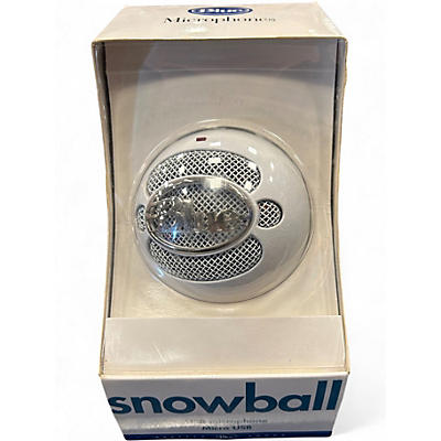 Used Blue Snowball USB Microphone