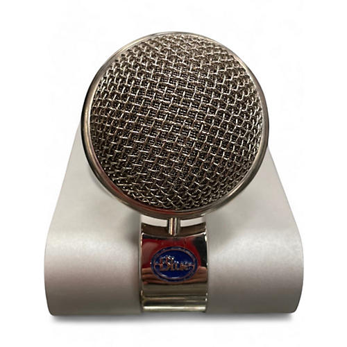 Blue Used Blue Snowflake USB Microphone