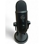 Used Blue YETI BLACKOUT  USB Microphone