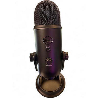Used Blue Yeti BLACKOUT USB Microphone
