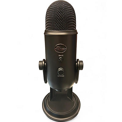 Used Blue Yeti Black Out USB Microphone