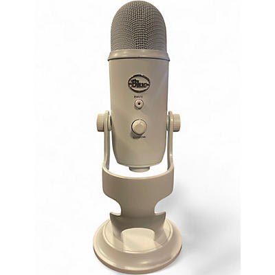 Used Blue Yeti WHITEOUT USB  USB Microphone