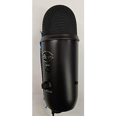 Blue Used Blue Yeticaster Condenser Microphone