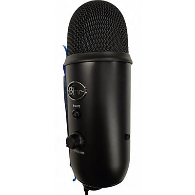 Used Blue yeticaster Condenser Microphone