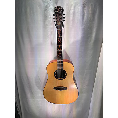 Used Blueberry Buddah Natural Acoustic Guitar Natural