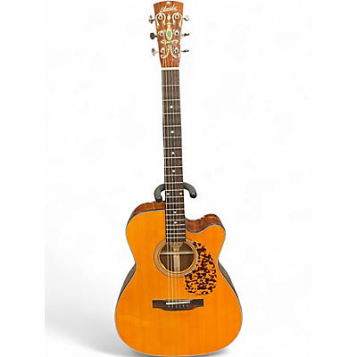Used Blueridge BR-143CE Natural Acoustic Electric Guitar