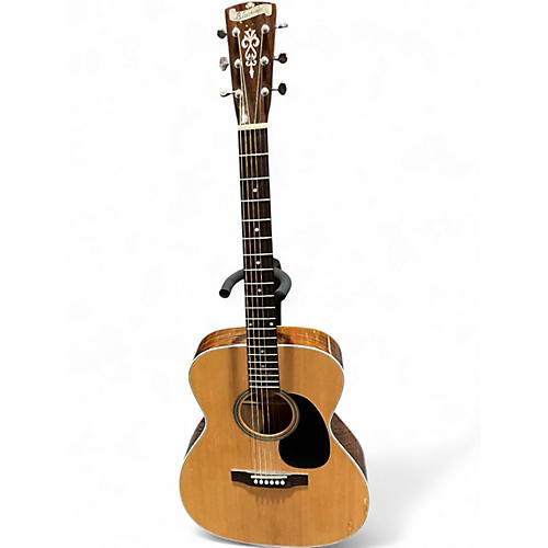 Used Blueridge BR-63 Natural Acoustic Guitar Natural