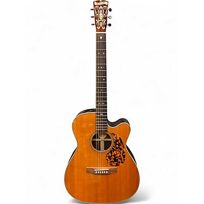 Used Blueridge BR163CE Historic Series 000 Natural Acoustic Electric Guitar