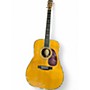 Used Blueridge BR180 Historic Series Dreadnought Natural Acoustic Guitar Natural