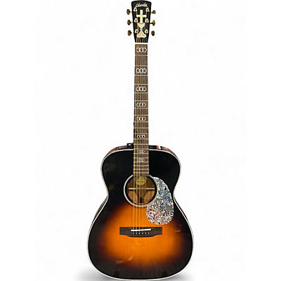 Used Blueridge BR343 Contemporary Series 000 2 Color Sunburst Acoustic Guitar