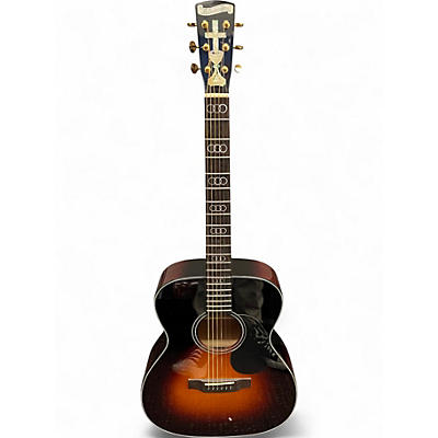 Used Blueridge BR343 Contemporary Series 000 Sunburst Acoustic Guitar