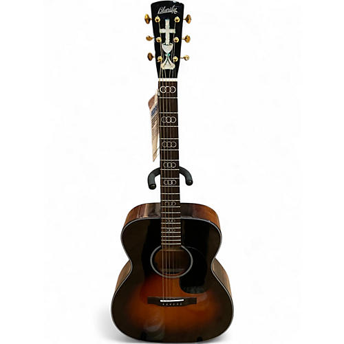 Used Blueridge BR343CE Contemporary Series 000 2 Tone Sunburst Acoustic Electric Guitar 2 Tone Sunburst