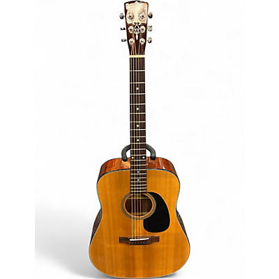 Used Blueridge BR40 Contemporary Series Dreadnought Natural Acoustic Guitar