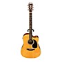 Used Blueridge Used Blueridge BR40CE Contemporary Series Natural Acoustic Electric Guitar Natural