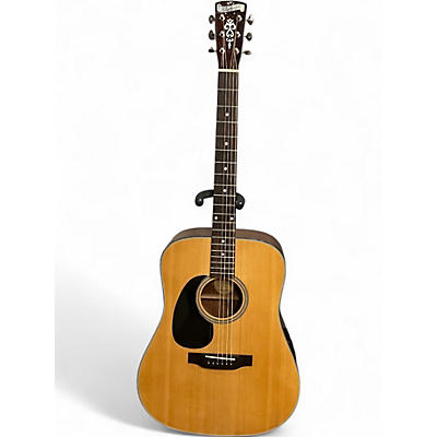 Used Blueridge BR40LH Contemporary Series Left-Handed Dreadnought Natural Acoustic Guitar