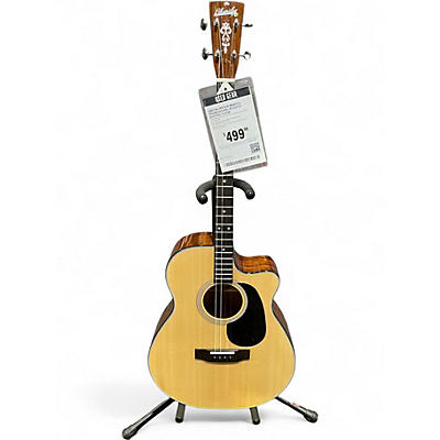 Used Blueridge BR40T Tenor Natural Acoustic Electric Guitar