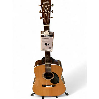 Used Blueridge BR60 Contemporary Series Dreadnought Natural Acoustic Guitar