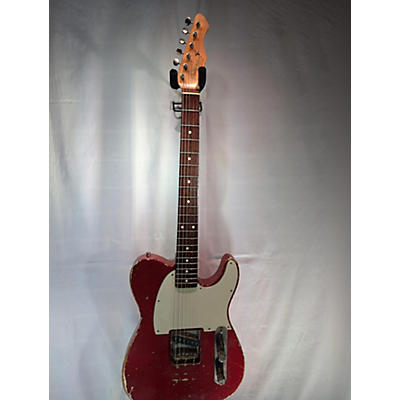 Used Bluesman Vintage Coupe 3 Speed Candy Apple Red Heavy Relic Solid Body Electric Guitar