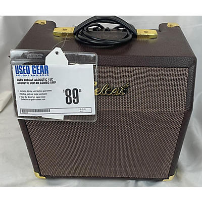 Bobcat Used Bobcat ACOUSTIC 15C Acoustic Guitar Combo Amp