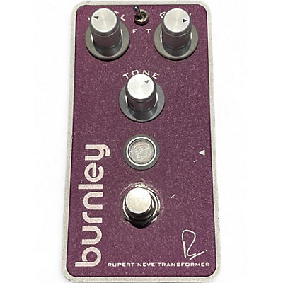 Used Bogner Burnley Bubinga Distortion Effect Pedal