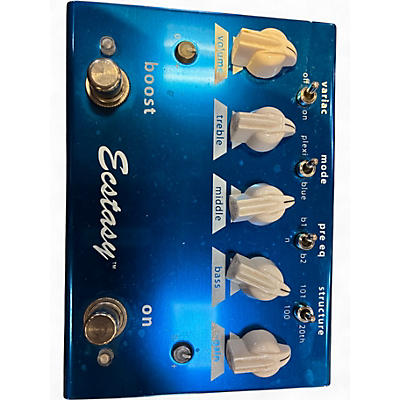 Used Bogner Ecstacy Pedal Blue Effect Pedal