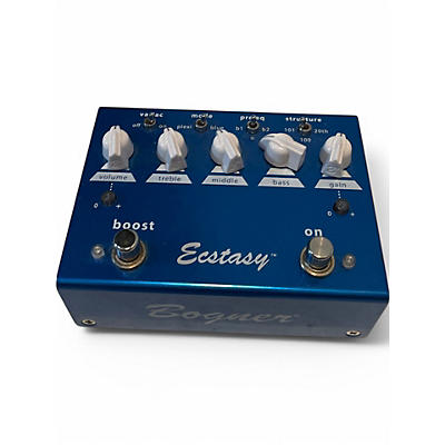 Used Bogner Ecstasy Blue Overdrive Effect Pedal