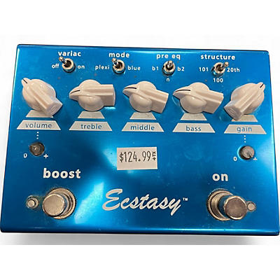 Used Bogner Ecstasy Blue Overdrive Effect Pedal