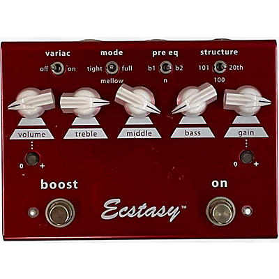 Used Bogner Ecstasy Red Overdrive Effect Pedal
