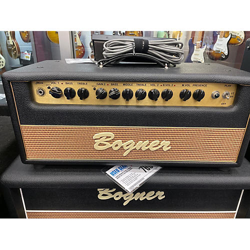 Bogner Used Bogner Shiva With Reverb EL34 80W Tube Guitar Amp Head