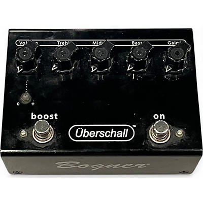 Used Bogner Uberschall Distortion Effect Pedal